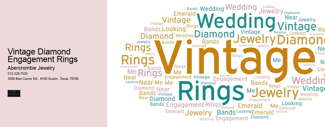 Vintage Diamond Engagement Rings