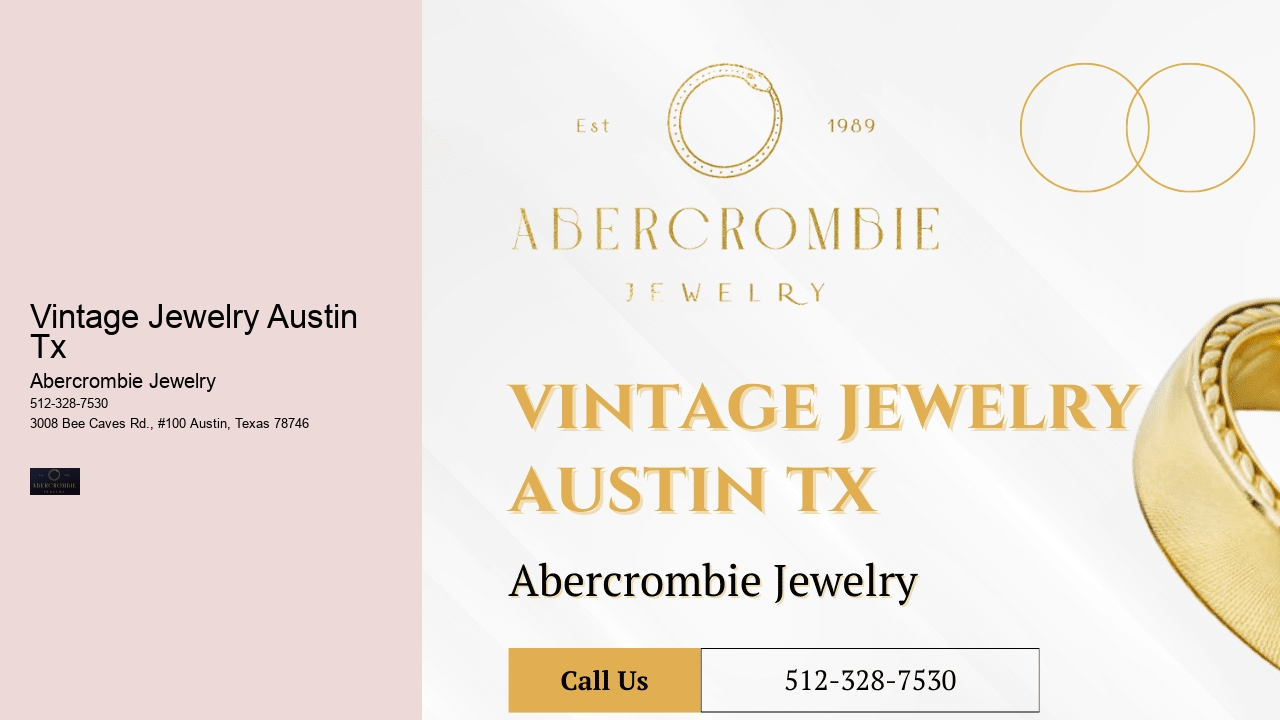 Vintage Jewelry Austin Tx